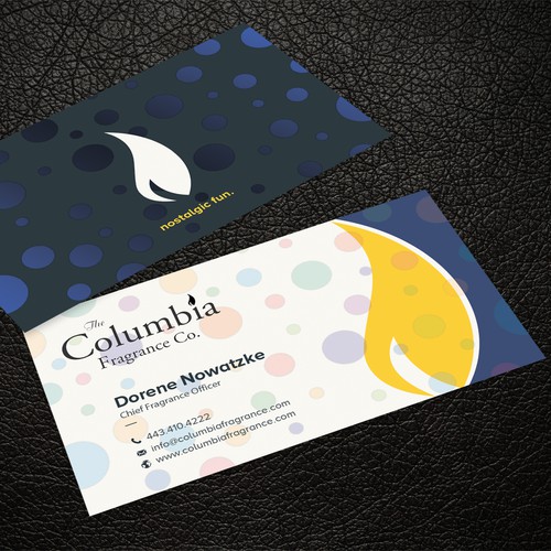 Nostalgic Fun business card and postcard templates Design by ™SF_Design™