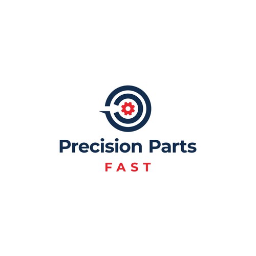 Logo Design for 'Precision Parts Fast' Company-ontwerp door udara