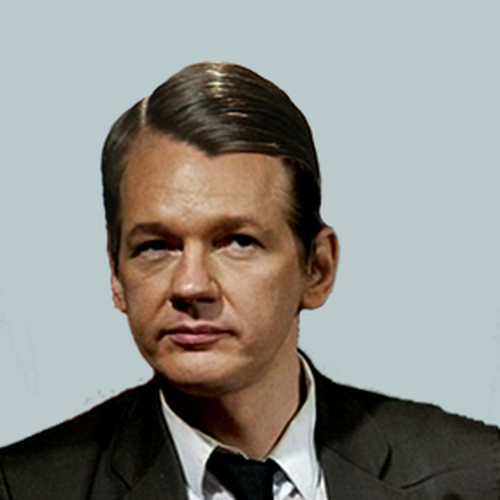 Design the next great hair style for Julian Assange (Wikileaks) Design by Isabels Designs