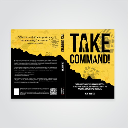 Design my book cover to Take Command! Design by citra designs