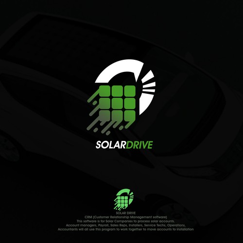 Logo design for new CRM, SolarDrive Design by YENGZ18 ◕‿◕