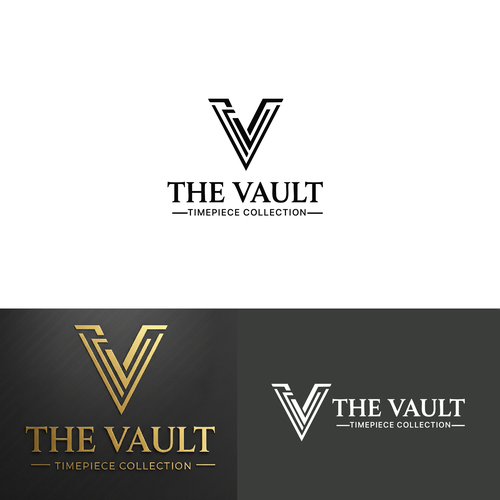 The Vault | Timepiece Collection Logo Contest Design by X*creative*✅