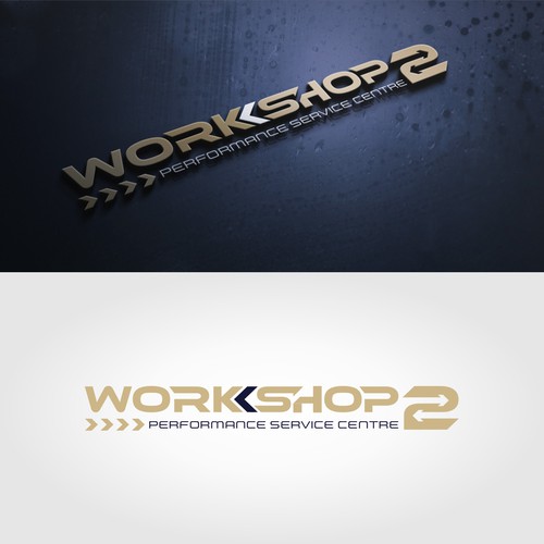 Prestige Trusted Logo for high end garage that's partnered with another brand Diseño de adrian perdana