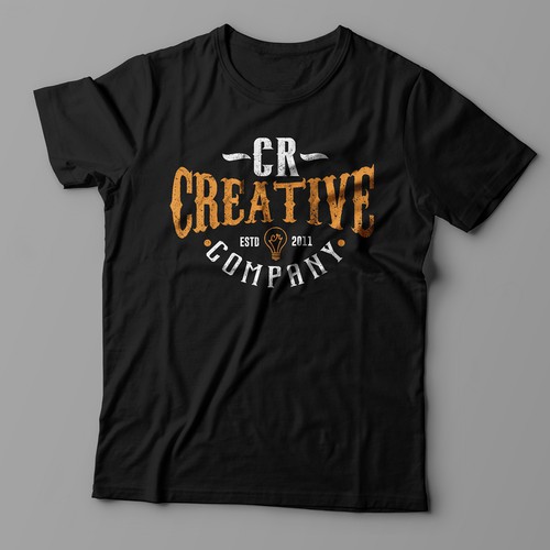 Create a Vintage T-Shirt Design for a Marketing Company Réalisé par artdian