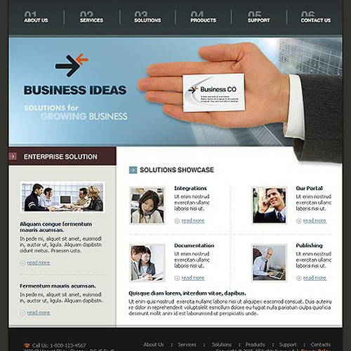 Support page. Support page