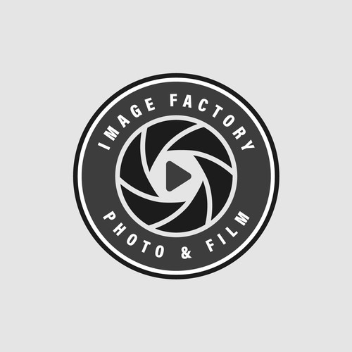 Photographer and filmmaker logo in modern style. Company is restructured and gets a new name Design by kungs