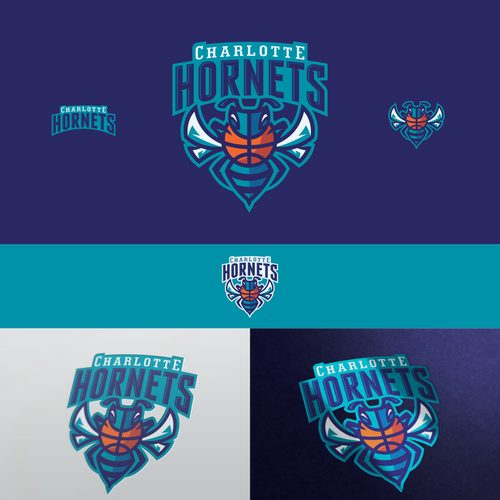 Community Contest: Create a logo for the revamped Charlotte Hornets! Design by pixelmatters