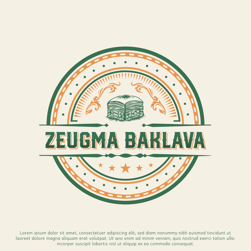 High quality Turkish baklava shops in Bosnia and Herzegovina Design réalisé par Kris1923