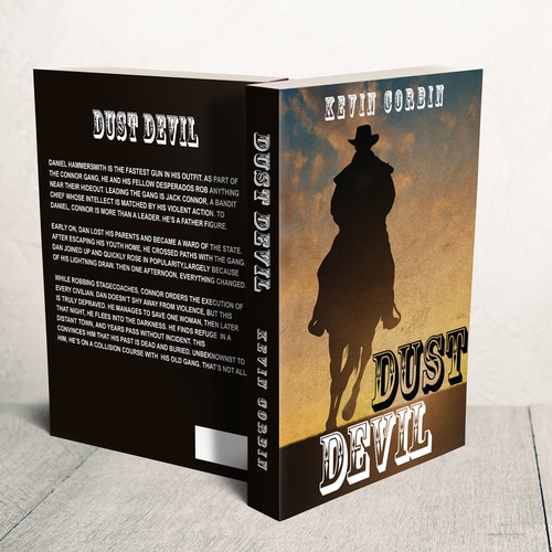 Dust Devil Cover Contest Design by craven4crow