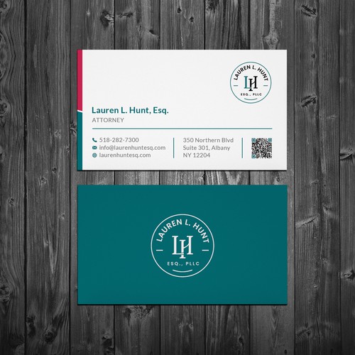 Design business cards and letterhead for a modern law firm Design by Roni_