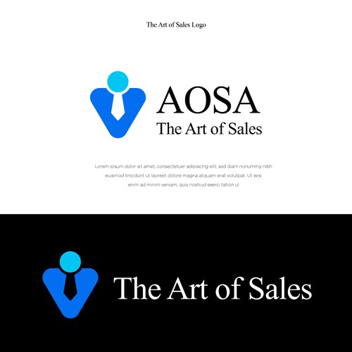 Logo For Sales Consulting Firm - The Art of Sales Design by Eeez Design