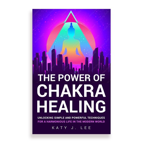 🔥🔥-=  UNIQUE CHAKRA HEALING KDP Ebook Cover =- 🔥🔥 Design by elQue.design