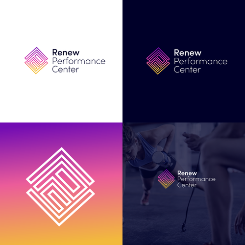 Modern and Classy logo needed for new fitness and wellness recovery center! Diseño de innovates