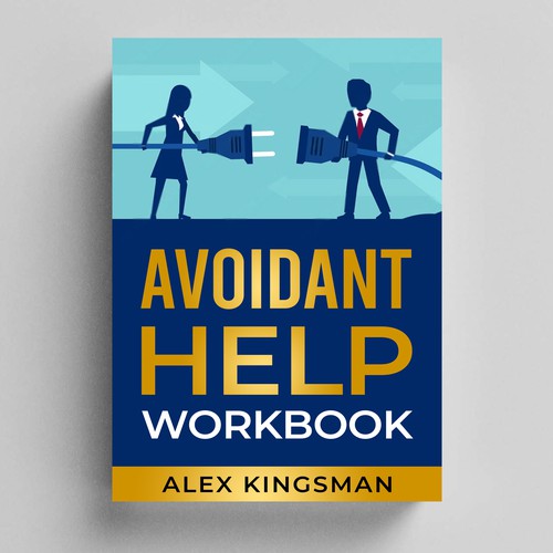 Workbook book cover on Avoidant Attachment Style Design by NoBoundaries