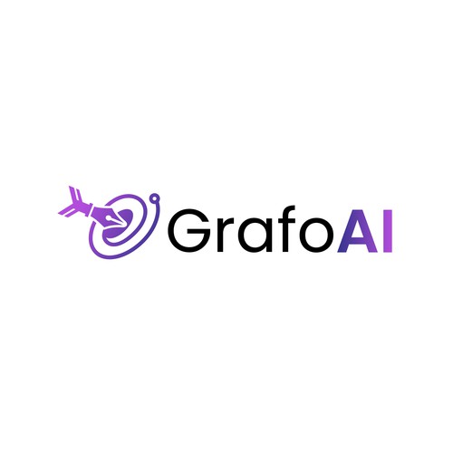 GrafoAI | Artificial Intelligence Writer Logo Design by SandyPrm