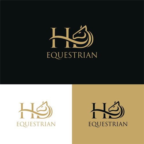 Reitsport Logo für luxuriösen Sportstall Design by BRASTARD