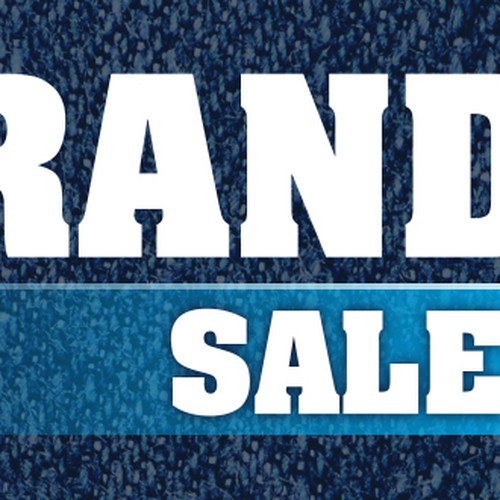 CASUAL STREET WEAR CLOTHING STORE GRAND OPENING SIGN Design by @rt+de$ign