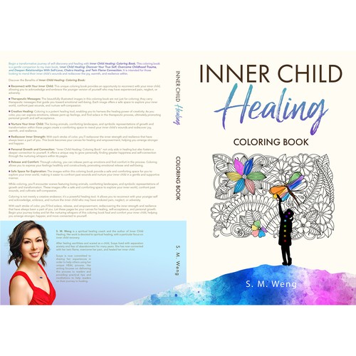 Designs | Cover for INNER CHILD HEALING: COLORING BOOK | Book cover contest