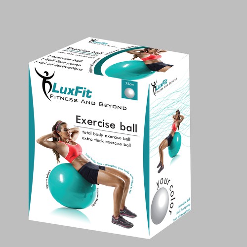 Luxfit discount exercise ball