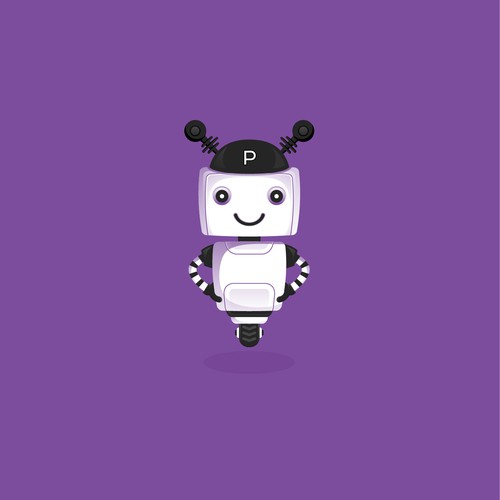 Need cute, friendly Robot mascot for mobile app. Design by 0ibirds0