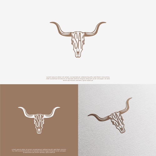 Rustic western logo for Apartments in Jackson Hole, Wyoming Design by be.Infantry