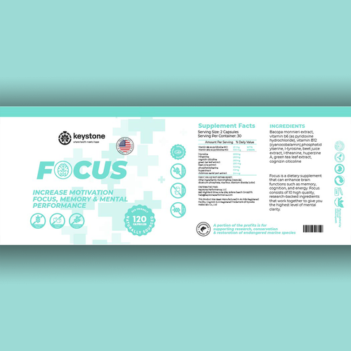 Label for a new supplement brand Design por Menna_77