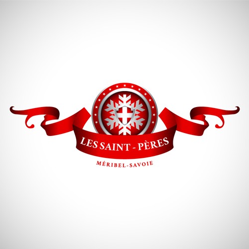 "Créer un logo rond branché pour une discotheque en montagne avec  la croix de  savoie" winning Logo & brand identity pack