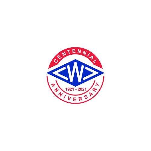 Design Centennial Anniversary Logo por Initial A