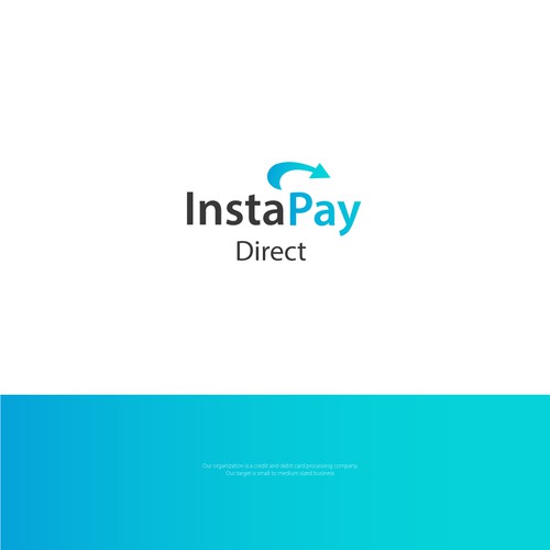 InstaPayDirect Logo and Website Diseño de irawanardy™