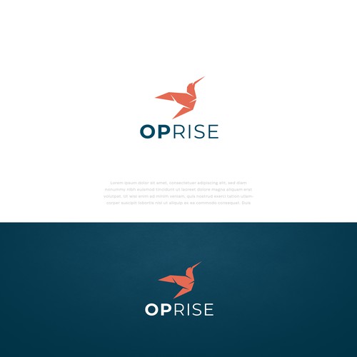 OP Rise Logo! Be inspired, bring your creativity, have some design fun! Design by genesis.design