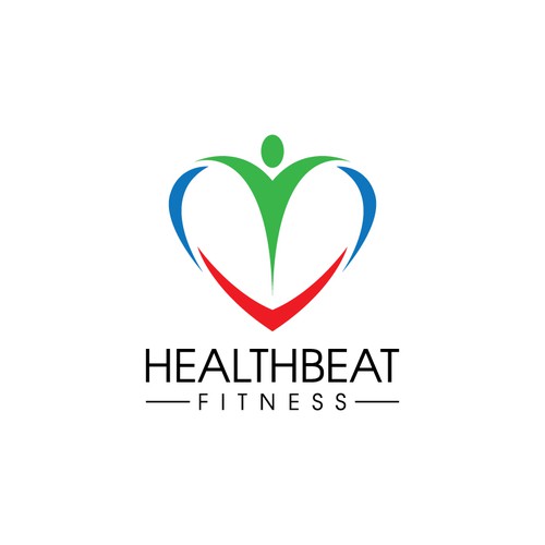 コンペ「Heart Health and Fitness Logo - A quick easy contest to recreate and tweak a design」のデザイン by IgoDesignさん 