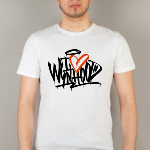 Graffiti-theme design for a new clothing brand in the Wynwood Neighborhood of Miami, Florida. Design by lamb ok