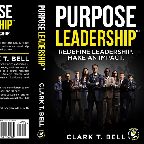 Purpose Leadership Book Cover Design by Bigpoints