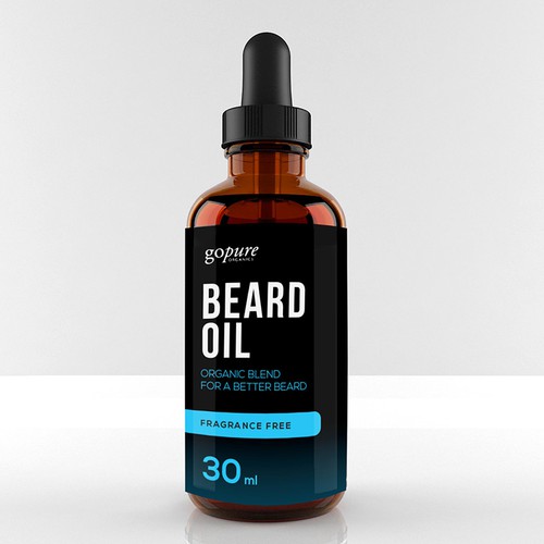 Create a High End Label for an All Natural Beard Oil! Design by gotza