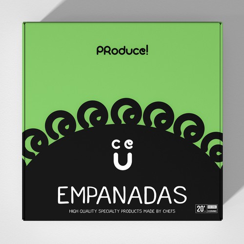 Empanada Box Design by Mahiofficial™