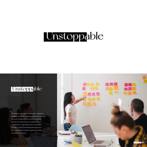 Masterclass-like logo to illustrate a high-end program Design by Muhilar-