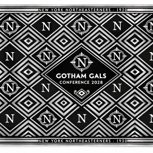 "The Northeasterners "Gotham Gals" conference 2028" winning Business card