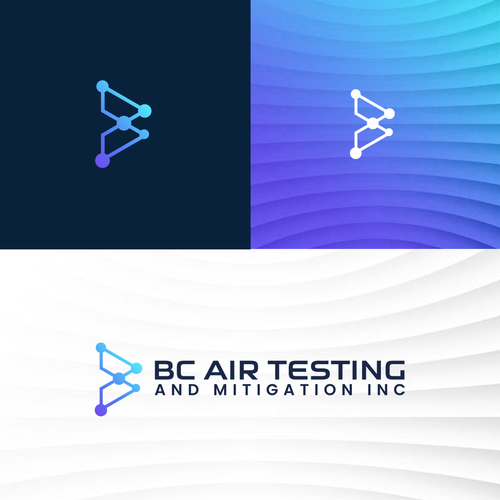 Environmental Air Testing Company Branding Design by Less & Better.