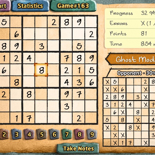 new sudoku competition intelligent board game