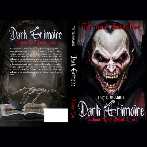 Dark Grimoire-ontwerp door Labelschmiede