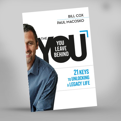 We need a dynamic book cover aimed at helping people develop and live their legacy. Design by d△design