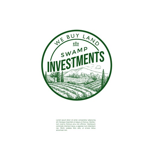 We need a logo for Swamp Investments - We buy Farms, Timberland and Vacant Land Design by FLO std.