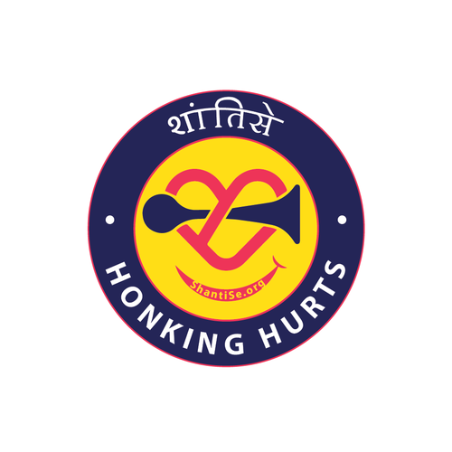 Designs for a no-honking campaign Design by SilverPen Designs