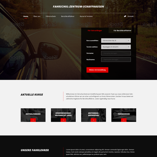 WordPress theme design contest entry by fuchs@99
