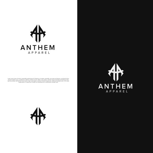 pixelgrapiksさんのAnthem Apparel needs a brand logo design for it's urban-modern clothing line.デザイン