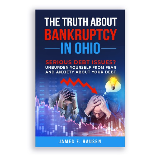 Bankruptcy Attorney writing a book explaining Bankruptcy to people in Ohio Design by ruddyncang