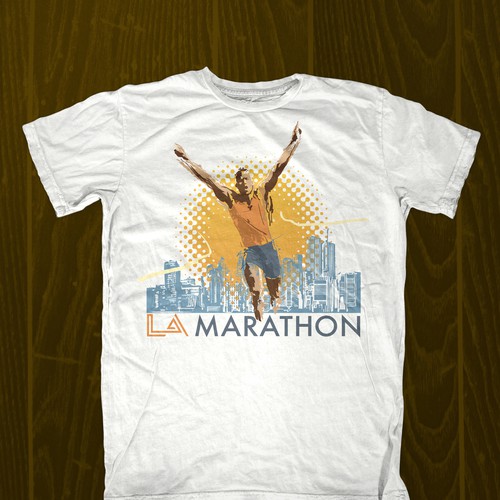 LA Marathon Design Competition Design by captfinger
