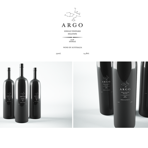 Sophisticated new wine label for premium brand Design por Forever.Studio