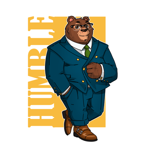 Yeah I know, another Bear design. But Let's make this one is special with Love. Diseño de Little George