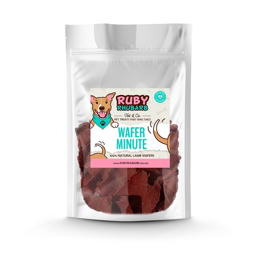 Ruby Rhubarb new product Labels Design by lunierebynik